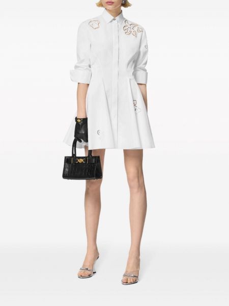 Mini suknele Versace balta