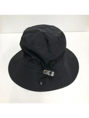 Nylonowa czapka Louis Vuitton Vintage czarna