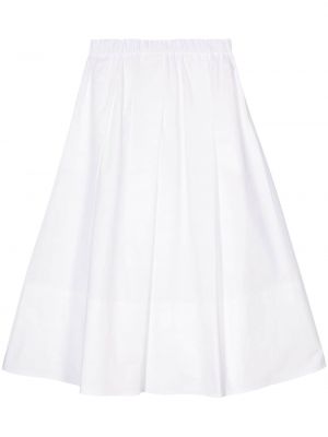 Spódnica bawełniana Antonelli biała