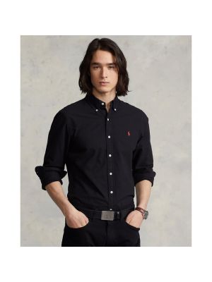 Camisa slim fit Polo Ralph Lauren negro