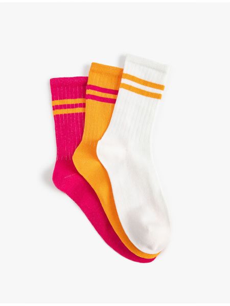 Смугасті шкарпетки з принтом Koton