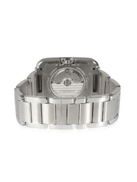 Zegarek ze stali chirurgicznej Cartier Vintage srebrny