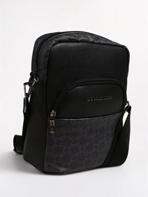 Кожаная сумка U.s. Polo Assn. черная