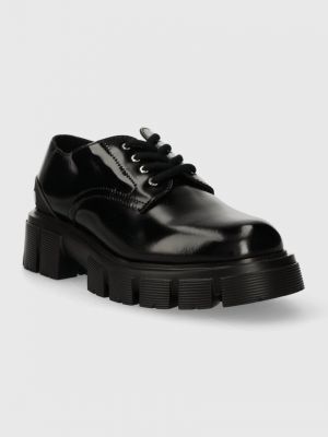 Cipele s platformom Love Moschino crna