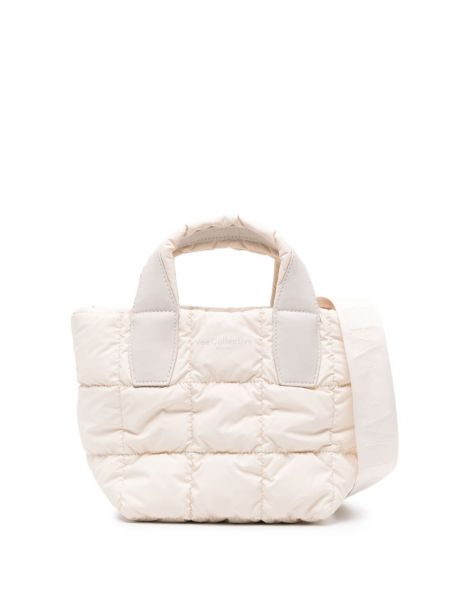 Τσάντα shopper Veecollective λευκό