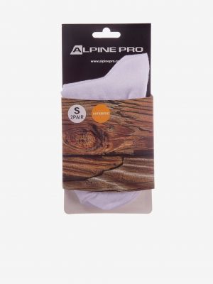 Ponožky Alpine Pro bílé