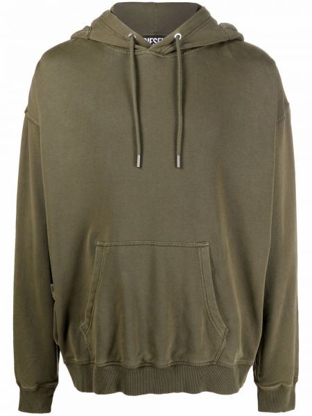 Sudadera con capucha Diesel verde