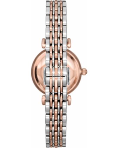 Rožinio aukso laikrodžiai Emporio Armani