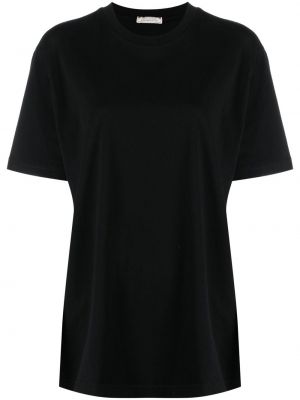 Siuvinėtas marškinėliai Nina Ricci juoda