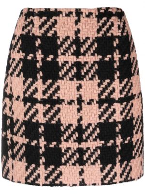 Fustă mini de lână din tweed Luisa Cerano
