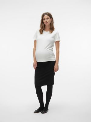 Jupe mi-longue Vero Moda Maternity noir