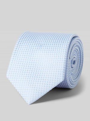 Błękitny jedwabny krawat Olymp