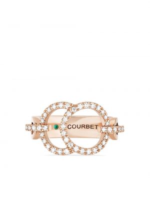 Rózsaarany gyűrű Courbet