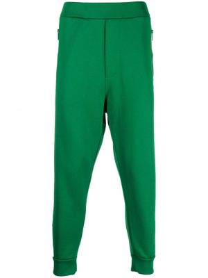 Pantaloni a righe Dsquared2 verde