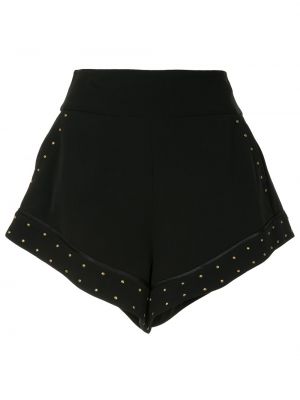 Pantalones cortos con apliques Camilla negro