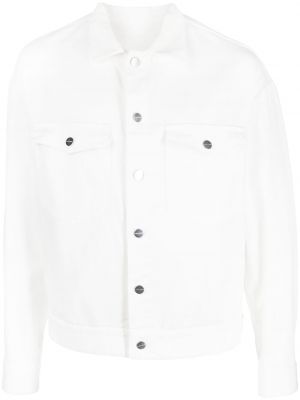 Bílá džínová bunda Giorgio Armani