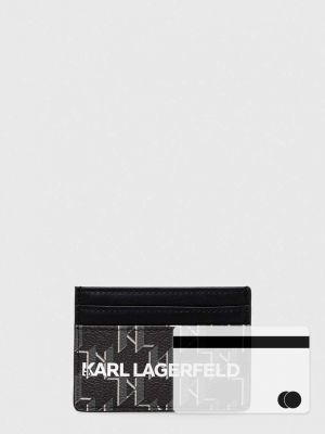 Pénztárca Karl Lagerfeld fekete