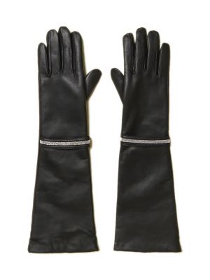Перчатки Peserico Aurea черные