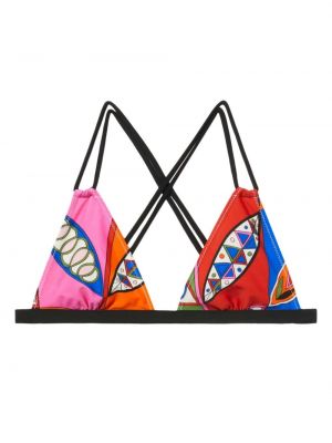 Bikini cu imagine cu imprimeu geometric Pucci
