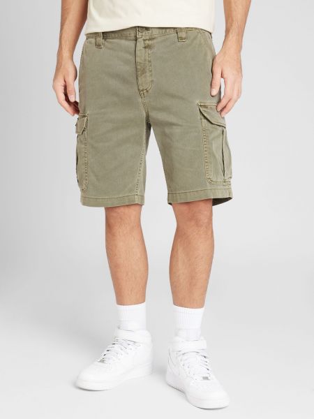 „cargo“ stiliaus kelnės Tommy Hilfiger žalia