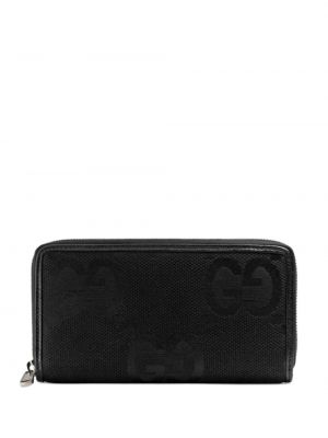 Peňaženka s potlačou Gucci čierna