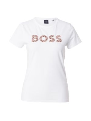 Тениска Boss Black бежово