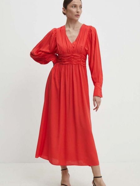 Hosszú ruha Answear Lab piros