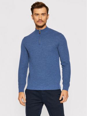 Пуловер Stenströms синьо