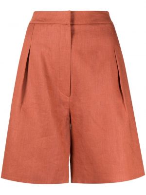 Pantaloncini plissettati In The Mood For Love arancione