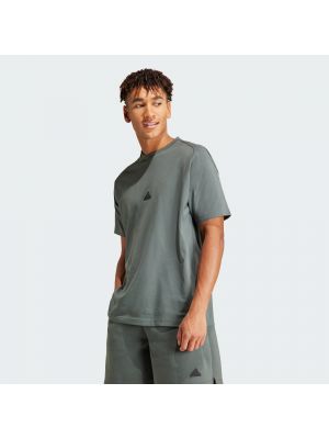 T-shirt large Adidas vert