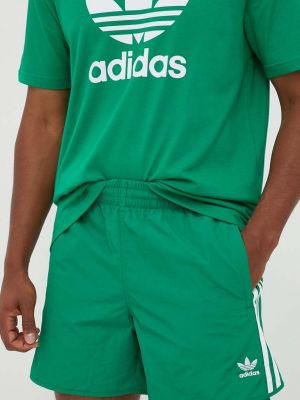 Kraťasy Adidas Originals zelené