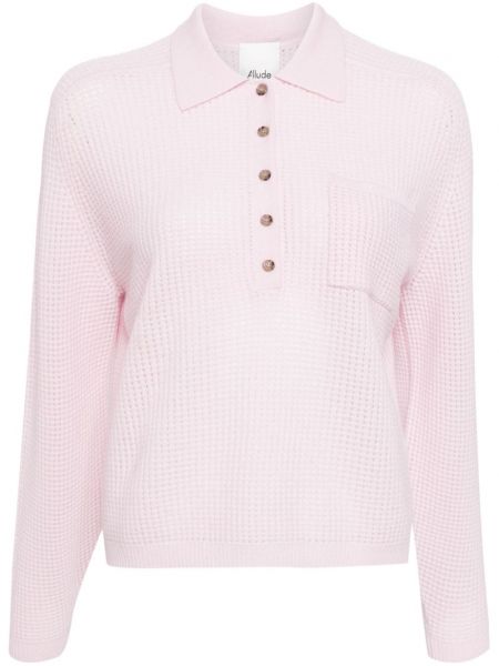 Polo krekls Allude rozā