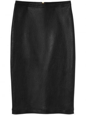 Kožená sukně Versace