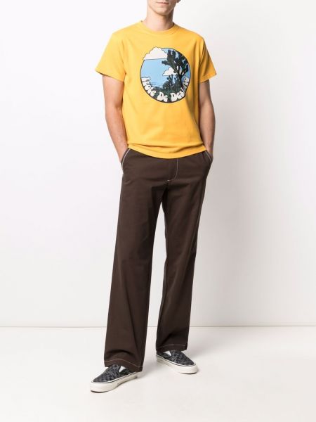 Camiseta con estampado Phipps amarillo