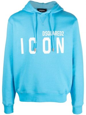 Hoodie Dsquared2 blå