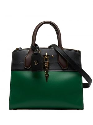 Шопинг чанта Louis Vuitton зелено
