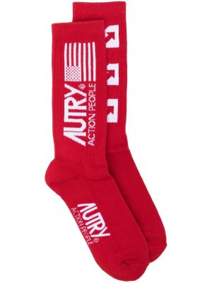 Κάλτσες Autry κόκκινο