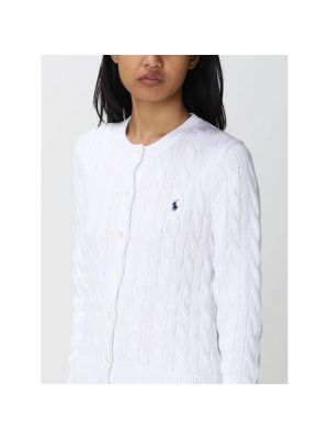 Cárdigan de tela jersey Polo Ralph Lauren blanco