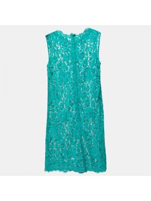 Kleid aus baumwoll Dolce & Gabbana Pre-owned blau