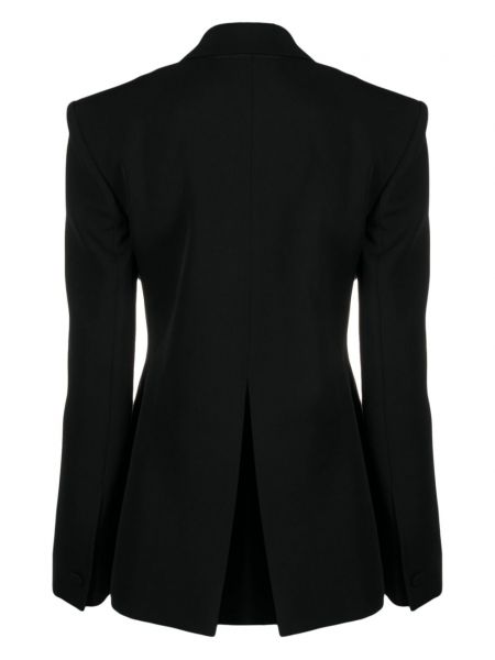 Plisované vlněné sako Givenchy černé