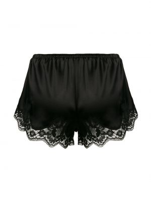 Mežģīņu šorti Dolce & Gabbana melns