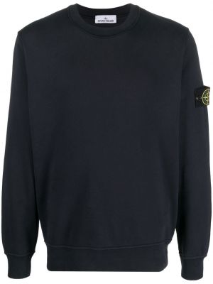 Pyöreä kaula collegepaita Stone Island sininen