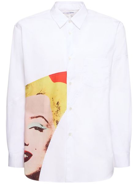 Pamučna košulja s printom Comme Des Garçons Shirt