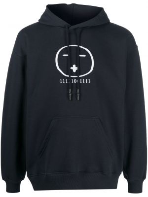 Hoodie Société Anonyme blå