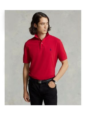 Polo slim en coton Polo Ralph Lauren rouge