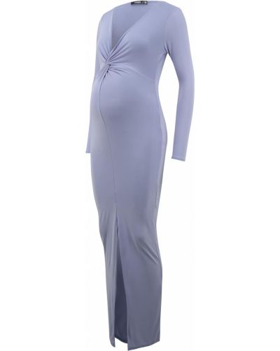 Макси рокля Missguided Maternity синьо