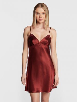 Koszula nocna Nightshade CA2140 Bordowy Regular Fit Chantelle