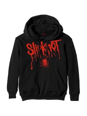 Пуловер с капюшоном Slipknot черный