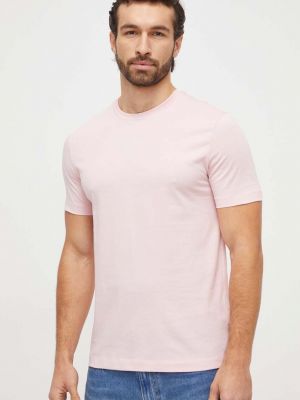Тениска с дълъг ръкав Boss розово