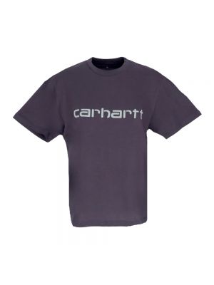Koszulka Carhartt Wip fioletowa